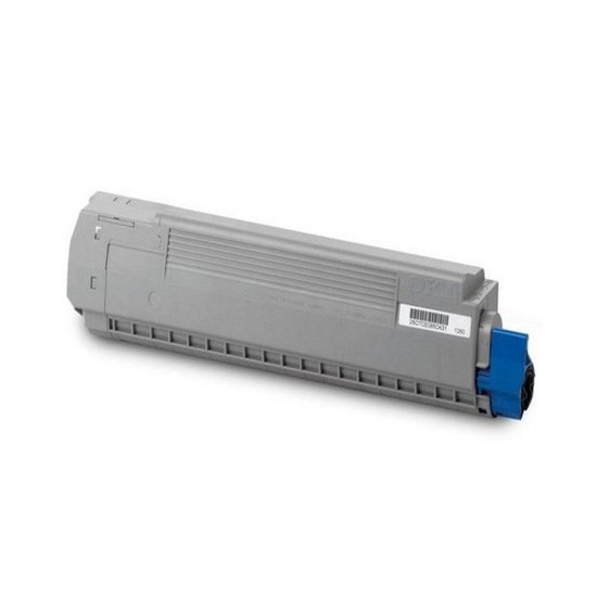 TONER LASER PREMIUM OKI C831 / C841 / 44844505 JAUNE 10000 PAGES