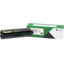 TONER LASER ORIGINAL LEXMARK 20N2HY0 JAUNE 4500 PAGES