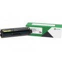 TONER LASER ORIGINAL LEXMARK 20N2HY0 JAUNE 4500 PAGES