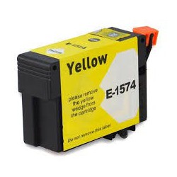 CARTOUCHE JET D'ENCRE GENERIQUE EPSON T1574 JAUNE 29.5ML