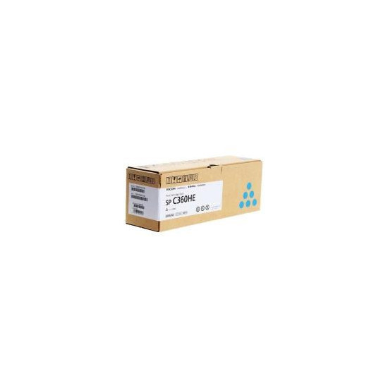 TONER LASER ORIGINAL RICOH SPC360 / 408185 CYAN 5000 PAGES