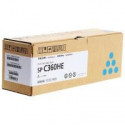 TONER LASER ORIGINAL RICOH SPC360 / 408185 CYAN 5000 PAGES