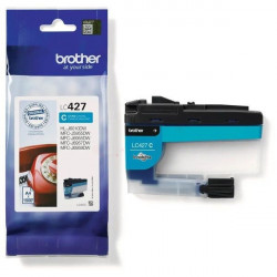 CARTOUCHE JET D'ENCRE ORIGINAL BROTHER LC427 CYAN 1500 PAGES