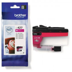CARTOUCHE JET D'ENCRE ORIGINAL BROTHER LC427 MAGENTA 1500 PAGES