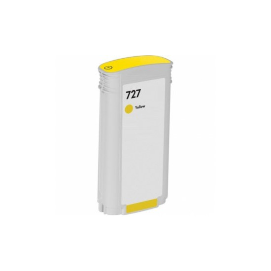 CARTOUCHE GENERIQUE HP B3P21A / F9J78A JAUNE 130ML N°727