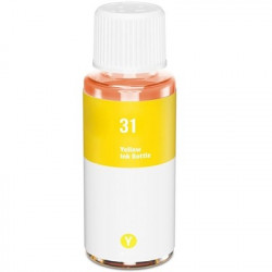 BOUTEILLE D'ENCRE GENERIQUE HP 1VU28AE JAUNE 70ML N°31