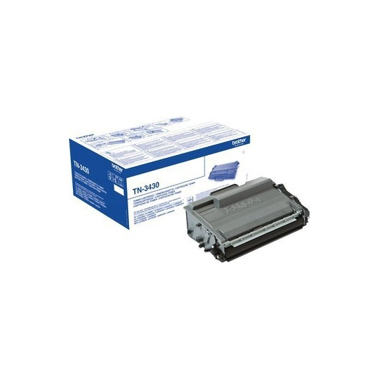 TONER LASER ORIGINAL BROTHER TN3430 NOIR 3000 PAGES