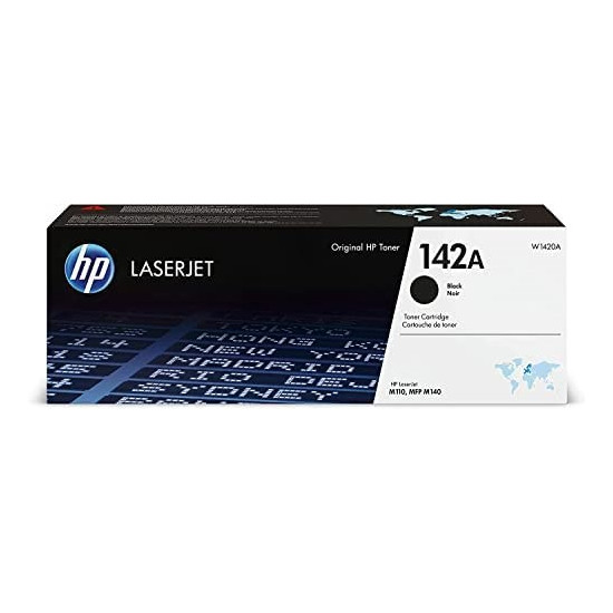 TONER LASER ORIGINAL HP W1420A / 142A NOIR 950 PAGES