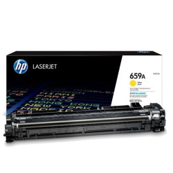 TONER LASER ORIGINAL HP 659A / W2012A JAUNE 13000 PAGES