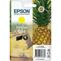 CARTOUCHE JET D'ENCRE ORIGINAL EPSON T10G440 / 604 JAUNE 130 PAGES