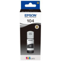 BOUTEILLE D'ENCRE ORIGINAL EPSON T00P140 / 104 NOIR 65ML