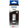 BOUTEILLE D'ENCRE ORIGINAL EPSON T00P140 / 104 NOIR 65ML