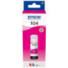 BOUTEILLE D'ENCRE ORIGINAL EPSON T00P340 / 104 MAGENTA 65ML