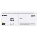 TONER LASER ORIGINAL CANON T09Y / 3017C006 JAUNE 5900 PAGES