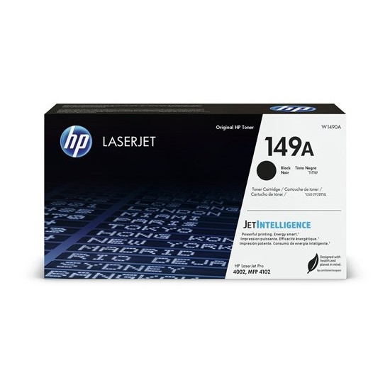 TONER LASER ORIGINAL HP W1490A / 149A NOIR 2900 PAGES