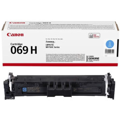 TONER LASER ORIGINAL CANON 069HC / 5097C002 CYAN 5500 PAGES