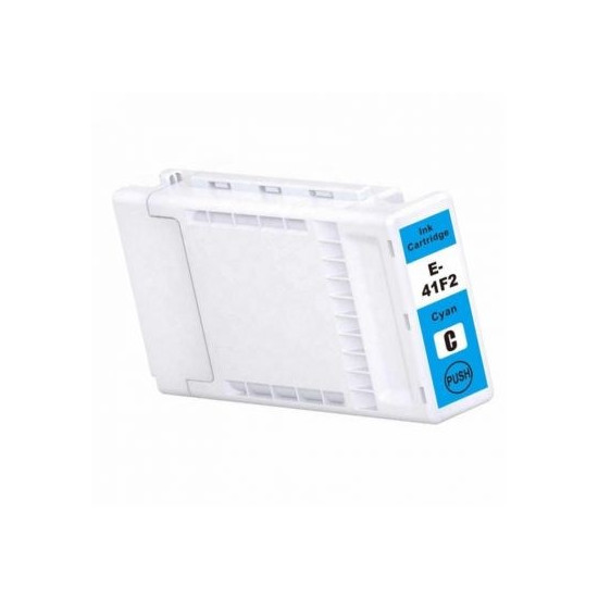 CARTOUCHE JET D'ENCRE GENERIQUE EPSON T41F240 / T41R240 CYAN 350ML