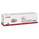 TONER LASER ORIGINAL CANON 067 / 5102C002 NOIR 1350 PAGES