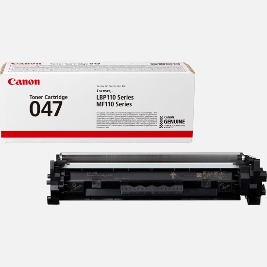 TONER LASER ORIGINAL CANON CRG047BK / 2164C002 NOIR 1600 PAGES