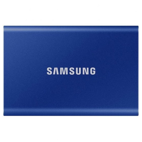 Disque dur externe Samsung T7 SSD 1 To PCIe NVMe USB 3.2 - Bleu