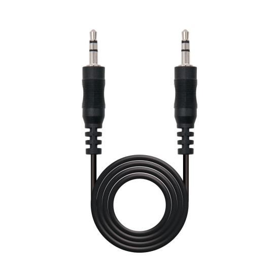 Nanocable Câble Audio Stéréo Jack 3.5mm Mâle vers Jack 3.5mm Mâle 3m