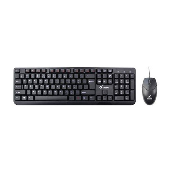 Cromad Pack Clavier + Souris USB 1000dpi 3 Boutons