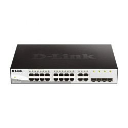 Commutateur géré D-Link Metro 24 ports Gigabit + 4 Gigabit SFP Metro