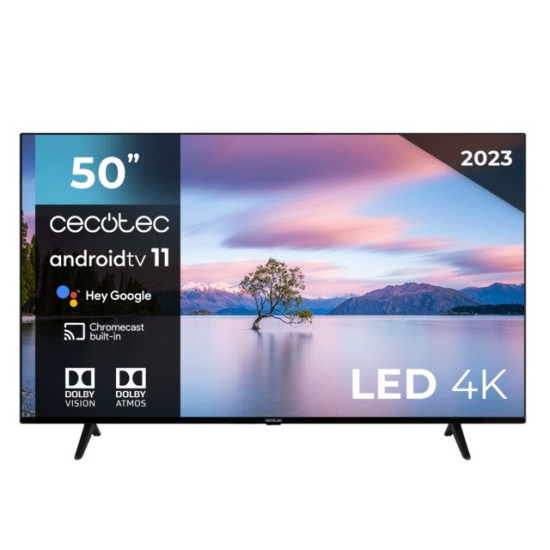 Cecotec A1 Series Smart TV 50" LED UHD 4K HDR10 - Design sans cadre