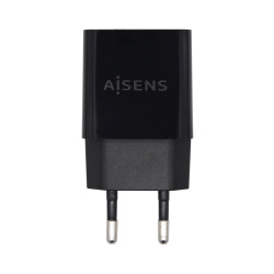 Aisens Chargeur USB 10W Haute Efficacité - 5V/2A - Couleur Noire