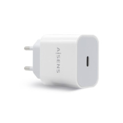 Aisens Chargeur pour Smartphone USB-C PD3.0 1x USB-C 20W