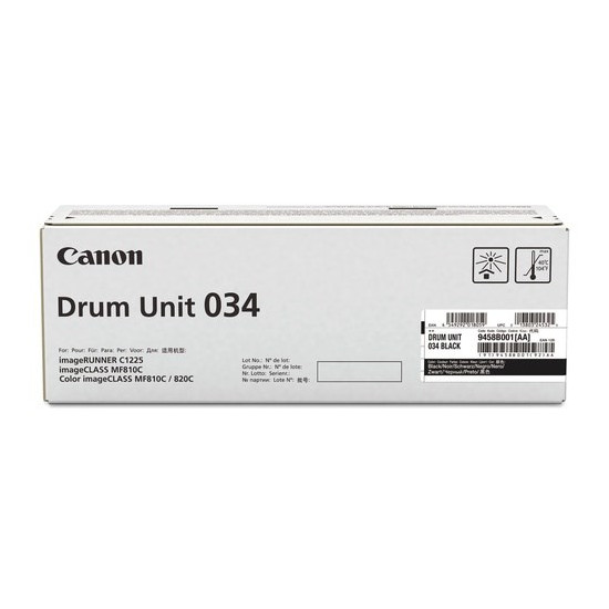 TAMBOUR ORIGINAL CANON 034B / 9458B001 NOIR 32500 PAGES