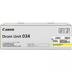 TAMBOUR ORIGINAL CANON 034Y / 9455B001 JAUNE 34000 PAGES