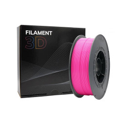 Filament PLA 3D - Diamètre 1.75mm - Bobine 1kg - Couleur Rose Fluo