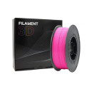 Filament PLA 3D - Diamètre 1.75mm - Bobine 1kg - Couleur Rose Fluo