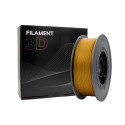Filament PLA 3D - Diamètre 1.75mm - Bobine 1kg - Couleur Or