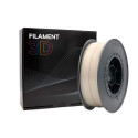 Filament PLA 3D - Diamètre 1.75mm - Bobine 1kg - Couleur Perle