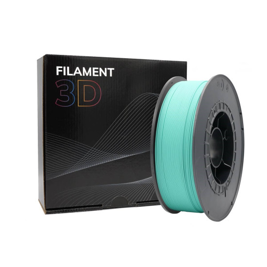 Filament PLA 3D - Diamètre 1.75mm - Bobine 1kg - Couleur Vert Pastel