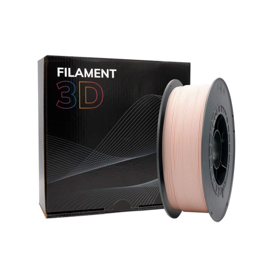 Filament PLA 3D - Diamètre 1.75mm - Bobine 1kg - Couleur Rose Pastel