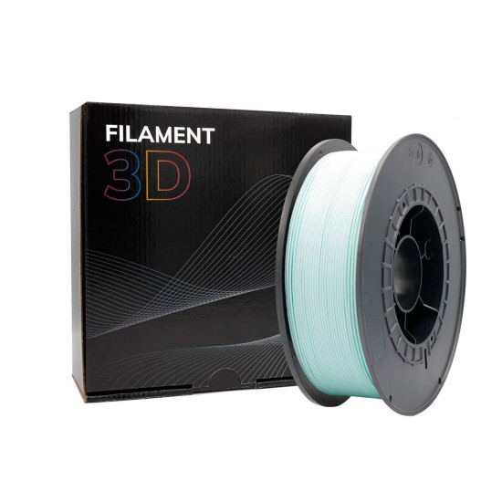 Filament PLA 3D - Diamètre 1,75 mm - Bobine de 1 kg - Couleur écume
