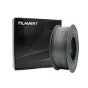 Filament PLA 3D - Diamètre 1.75mm - Bobine 1kg - Couleur Argent