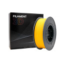 Filament PLA 3D - Diamètre 1.75mm - Bobine 1kg - Couleur Jaune