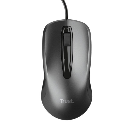 Souris USB Trust 1200dpi - 3 Boutons - Utilisation Ambidextre