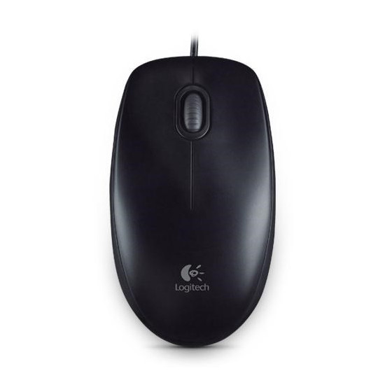 Souris USB Logitech B100 800dpi - 3 Boutons - Utilisation Ambidextre