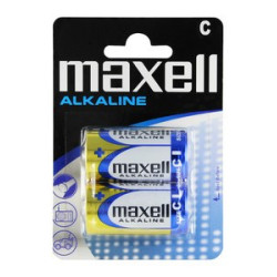 Maxell Lot de 2 piles alcalines LR14 C