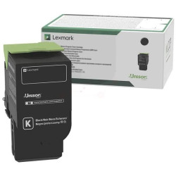 TONER LASER ORIGINAL LEXMARK 78C2XK0 NOIR 8500 PAGES