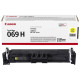 TONER LASER ORIGINAL CANON 069HY / 5095C002 JAUNE 5500 PAGES
