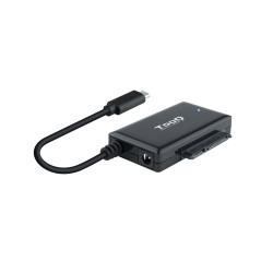 Adaptateur Tooq USB 3.0 USB-C vers SATA pour disques durs 2,5" et 3,5
