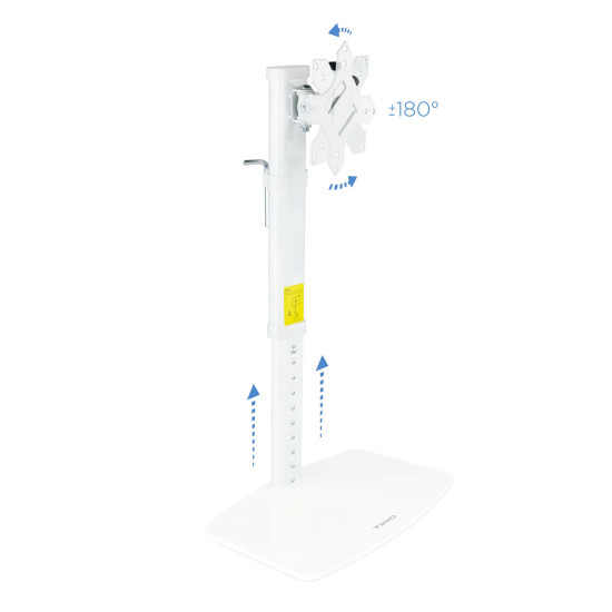 Support de table pour écran pivotant inclinable Tooq 17-27"