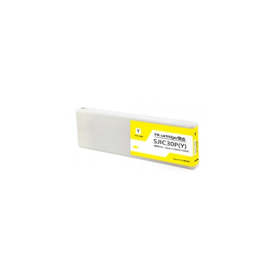 CARTOUCHE JET D'ENCRE GENERIQUE EPSON S020642/ SJIC30 JAUNE 294.3ML