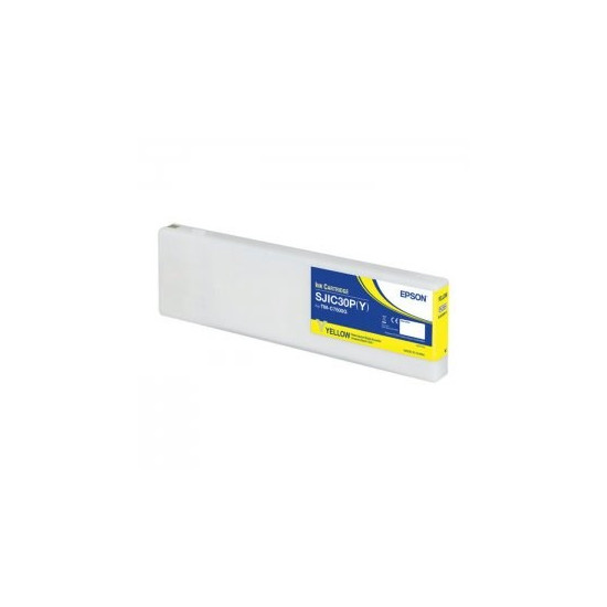 CARTOUCHE JET D'ENCRE ORIGINAL EPSON S020642/ SJIC30 JAUNE 294.3ML